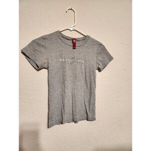 Juniors DC shoe Co grey shirt
